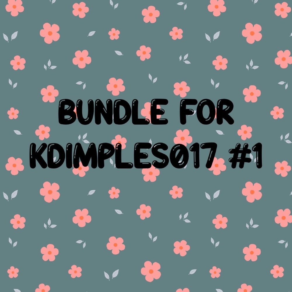 Bundle for @kdimples017 , box #1